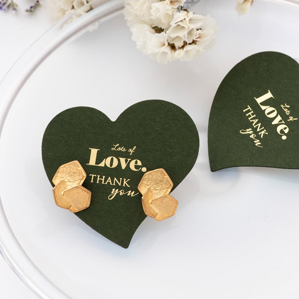 ハンドメイド作家必見 売れっ子人気作家は既にやっているアクセサリー台紙のこと 箔押しアクセサリー台紙ｆｕｄａ