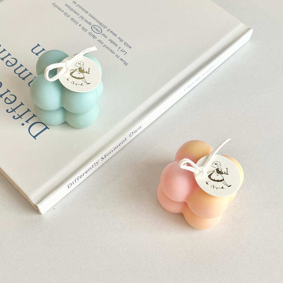 可愛いキャンドルタグ